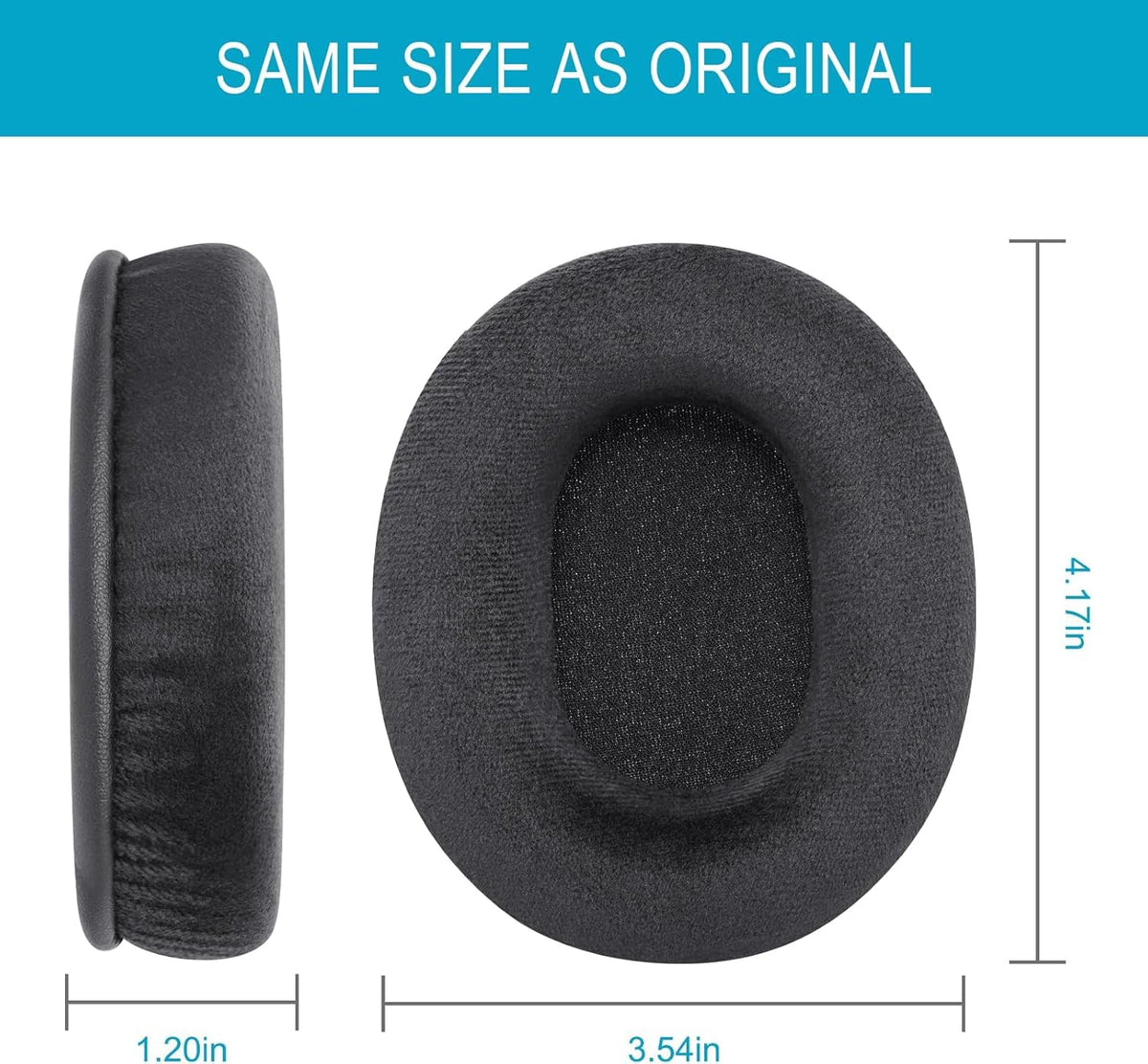 G GVOEARS noise-isolation cushions reduce ambient distractions during sessions.