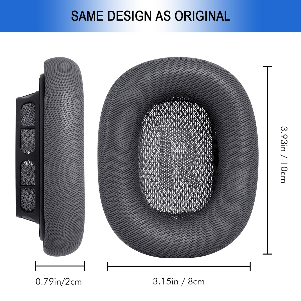 GGVOEARS easy swap design helps quick AirPods Max refresh.