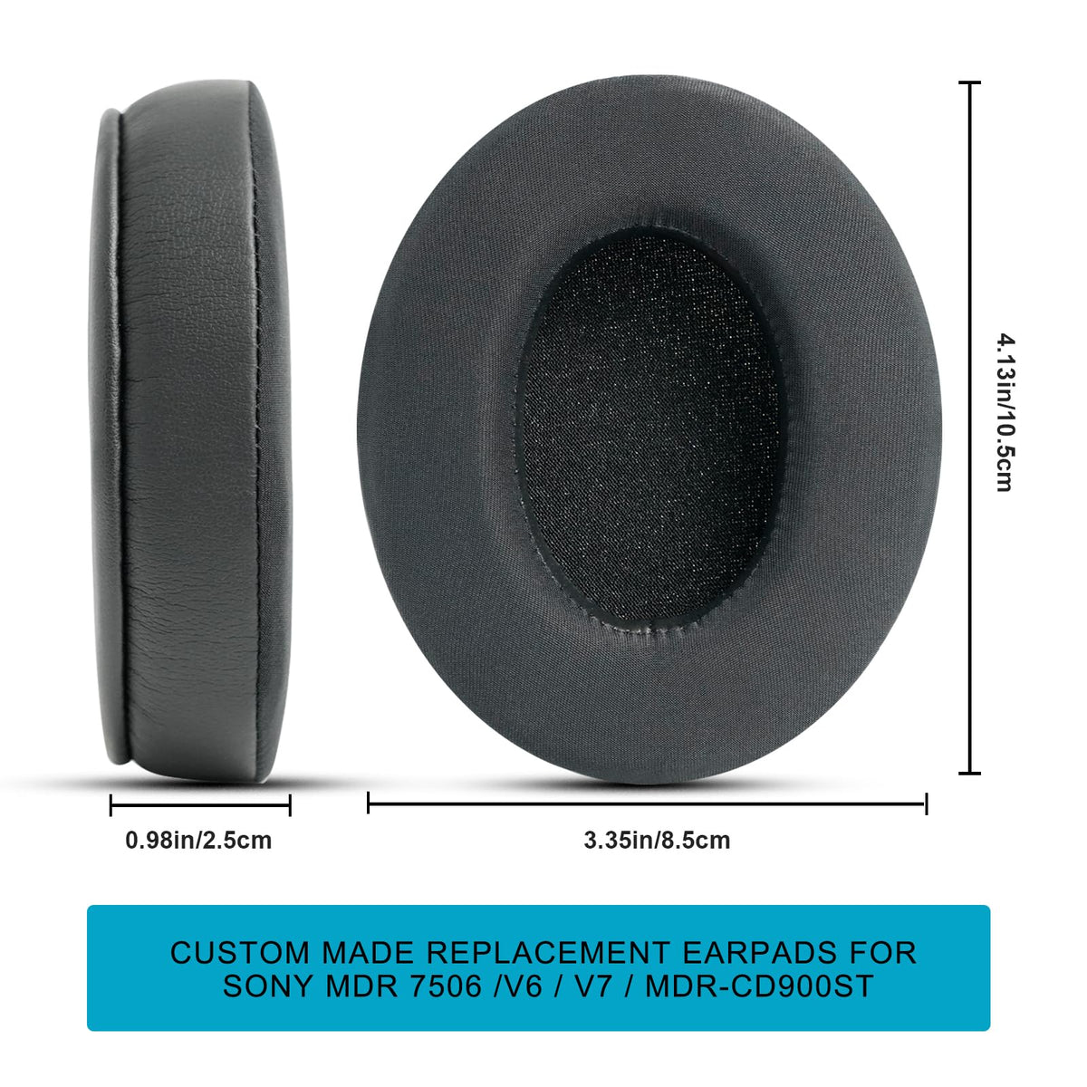 G GVOEARS high density memory foam inside for improved comfort and isolation.