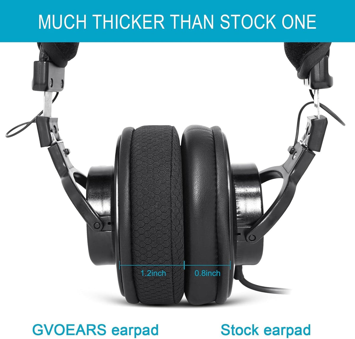 G GVOEARS inner seam stitching strengthens durability against cracking.