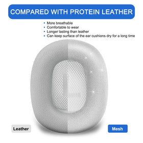 GGVOEARS magnetic attachment keeps cushions secure on AirPods Max.