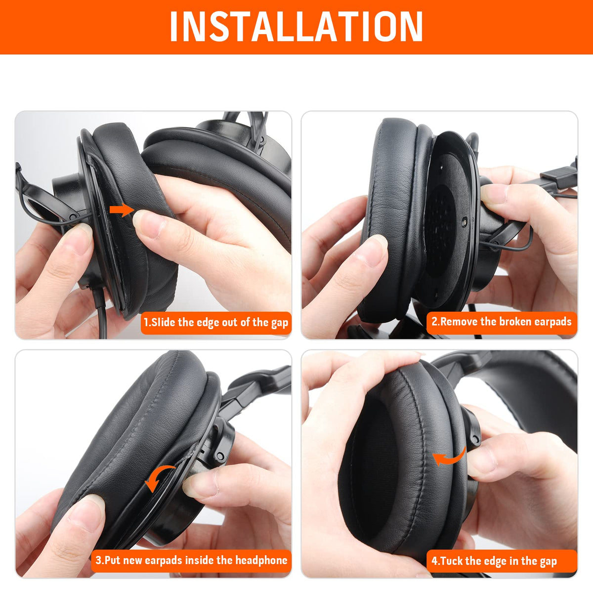 GGVOEARS memory foam cushions reduce external distractions.