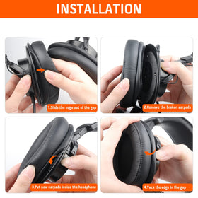 GGVOEARS memory foam cushions reduce external distractions.