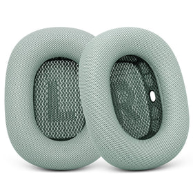 G GVOEARS replacement ear cushions for AirPods Max in green offer a refreshed, comfortable seal.