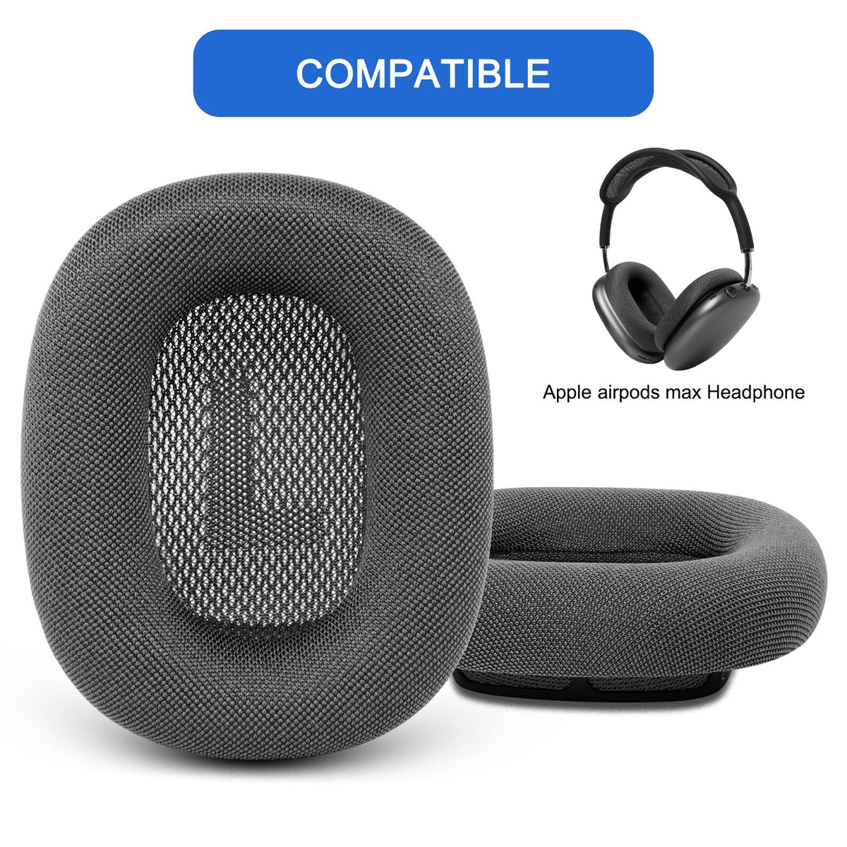 G VOEARS soft memory foam detail enhances pressure relief for extended use
