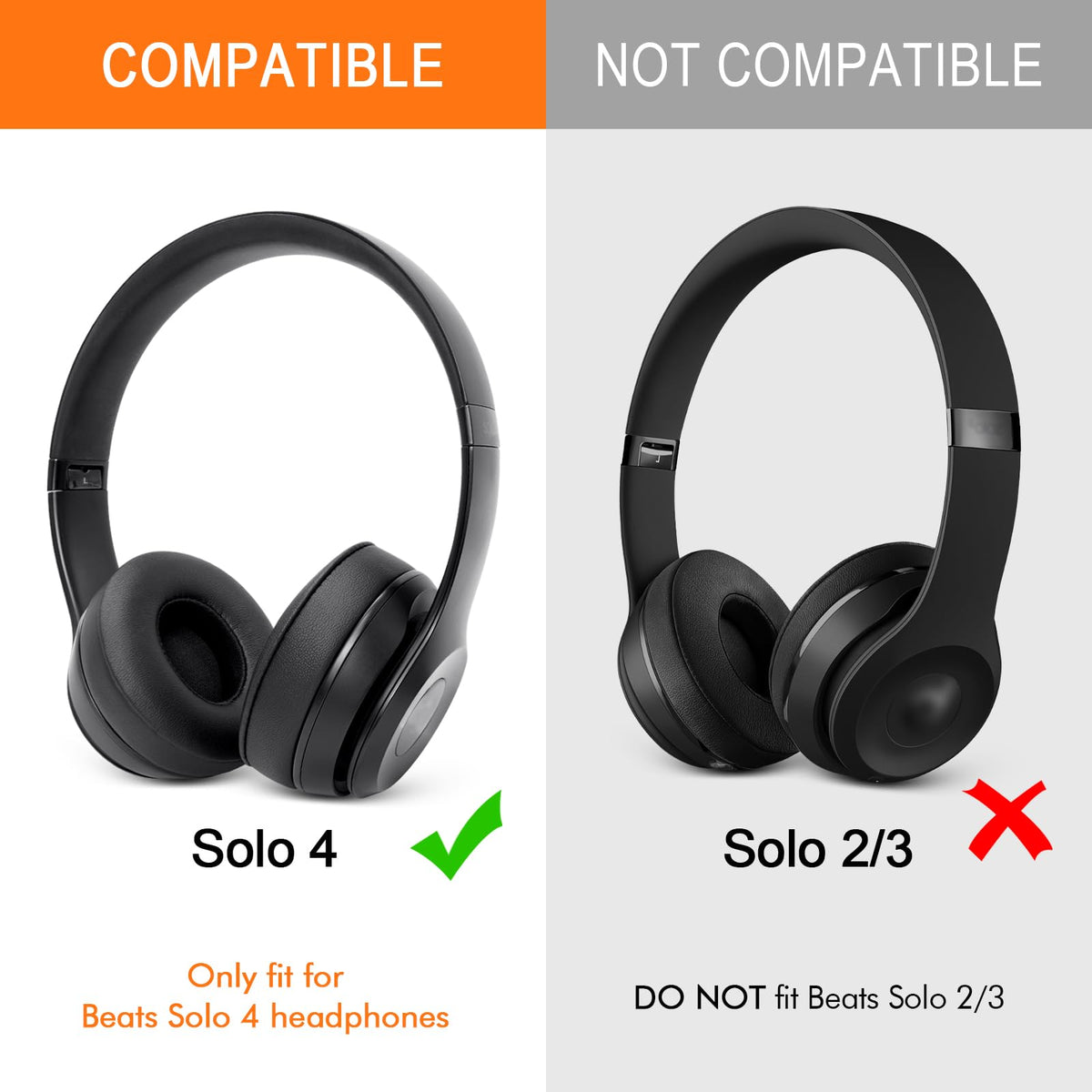 G GVOEARS memory-foam inside ear pads enhance snug fit and sound isolation.