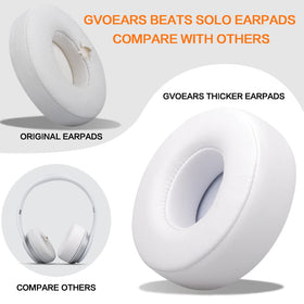 GGVOEARS stitched interior detail enhancing longevity for Beats Solo pads