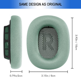 G GVOEARS durable foam ears, green, plush comfort for all-day wear.