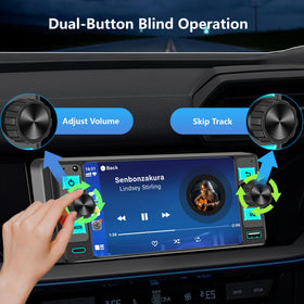 GHIOPMZ included backup camera showing rear view, increases reversing safety