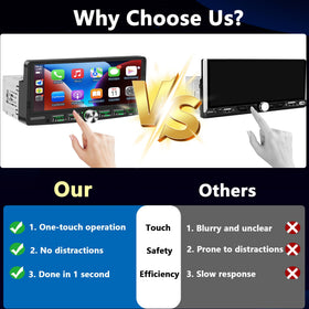 GHIOPMZ convex touch button detail for precise fingertip use and safer driving