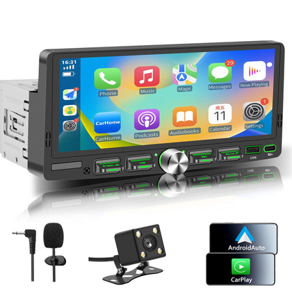 GHIOPMZ front panel display showing home screen and clear visuals for easy control