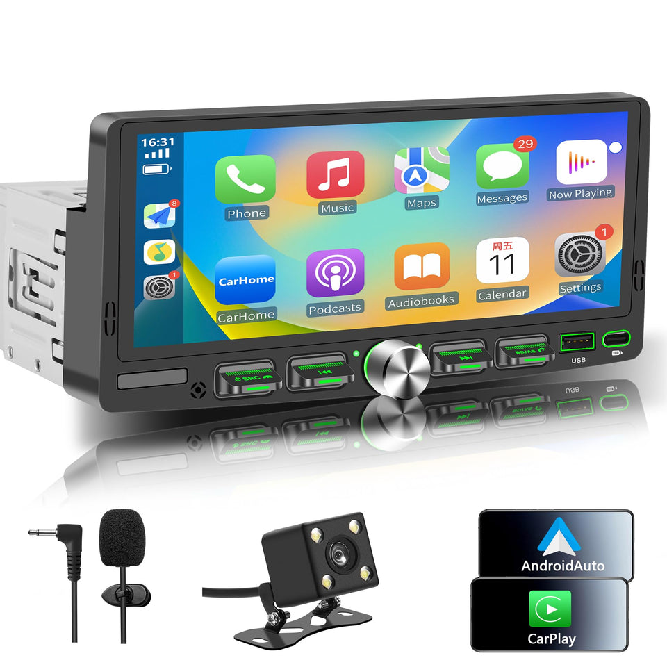 GHIOPMZ front panel display showing home screen and clear visuals for easy control