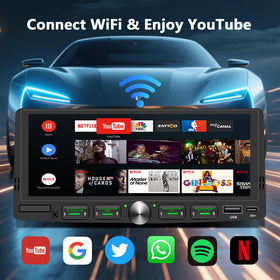 GHIOPMZ in-car mirrorlink navigation on screen for hands-free route guidance benefit