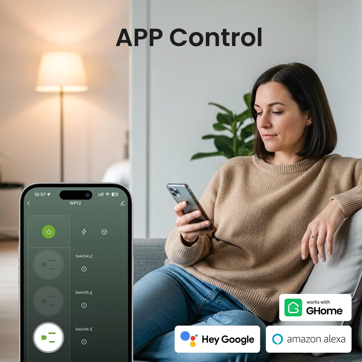GHome Smart integrated into living room entertainment for simplified control