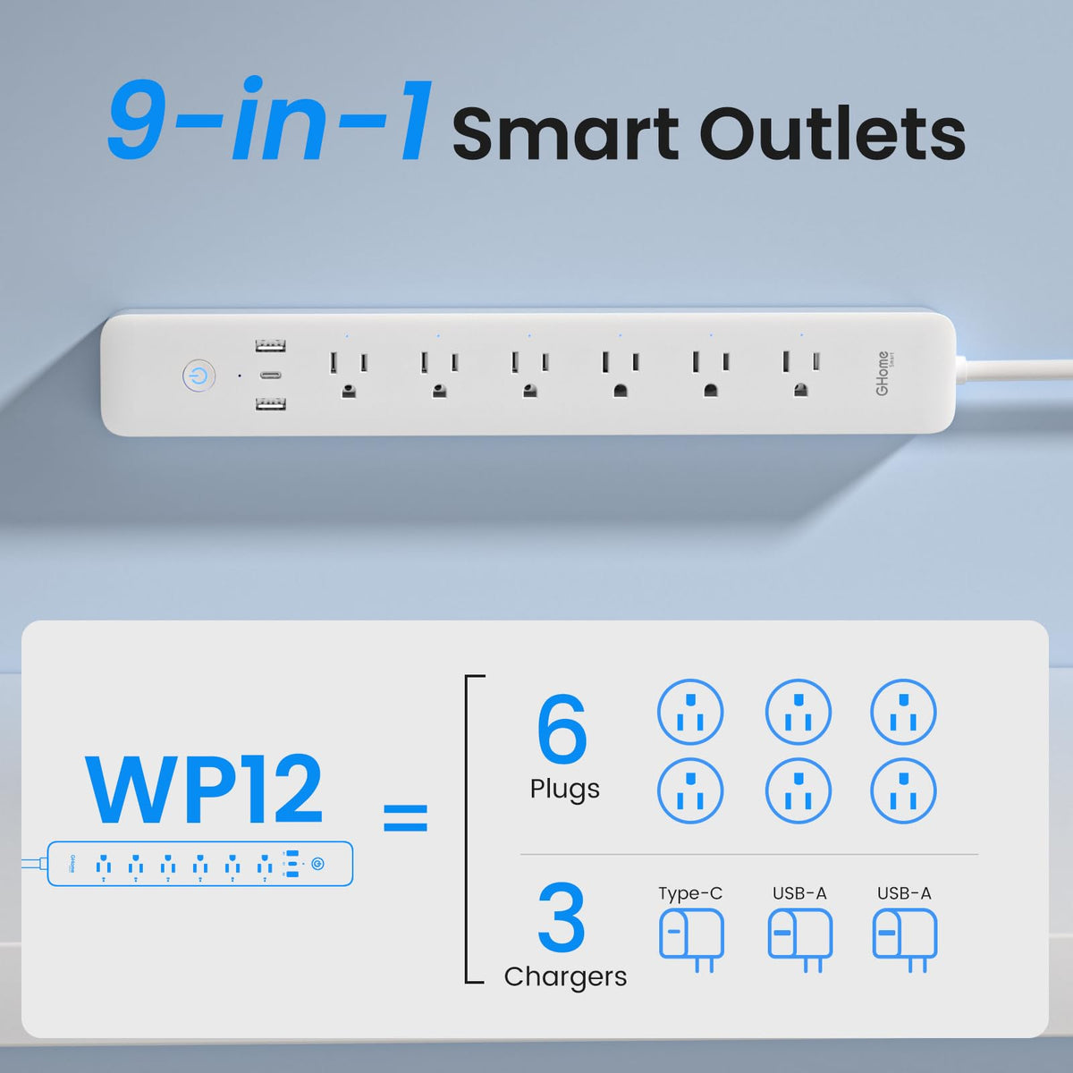 GHome Smart powering a home office setup for organized device management