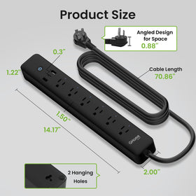 GHome Smart with common objects for scale to show compact footprint