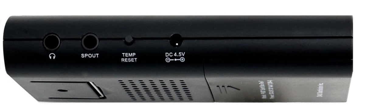 GhostStop P-SB7 Spirit Box backlit display in low light environments