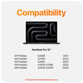 GhostView compatible with 2021 MacBook Pro 16-inch for seamless fit.