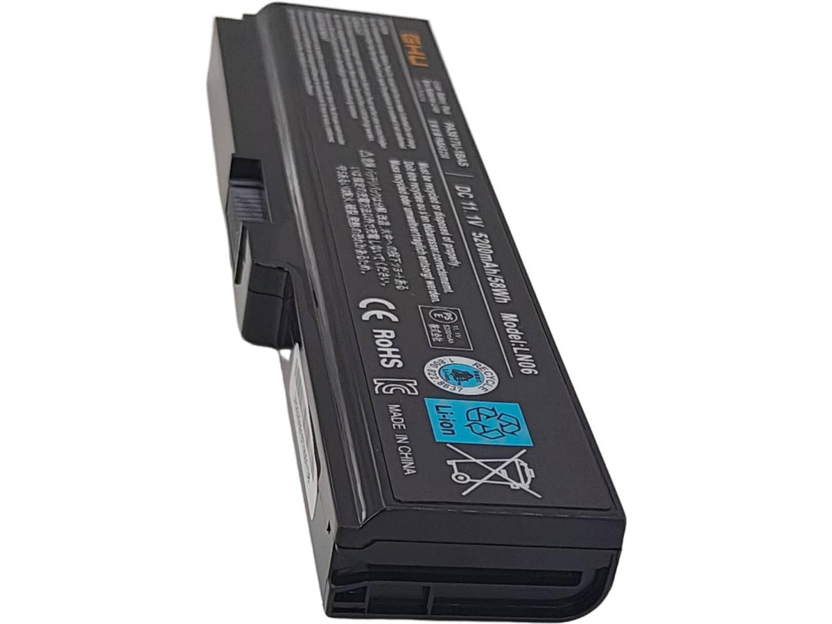 GHU 58Wh battery for Toshiba L750 enables extended work sessions
