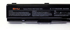 GHU 58Wh battery for Toshiba A205 laptop enables fast charging