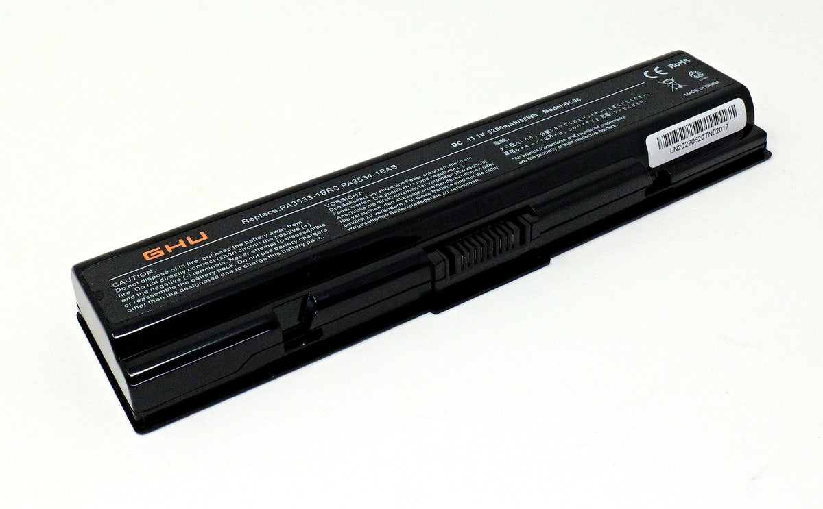 GHU 58Wh battery for Toshiba A215 laptop supports uninterrupted use