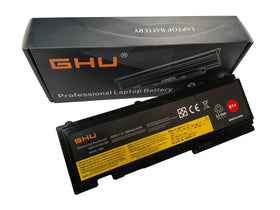 GHU replacement battery front view showing label and model for easy identification and compatibility