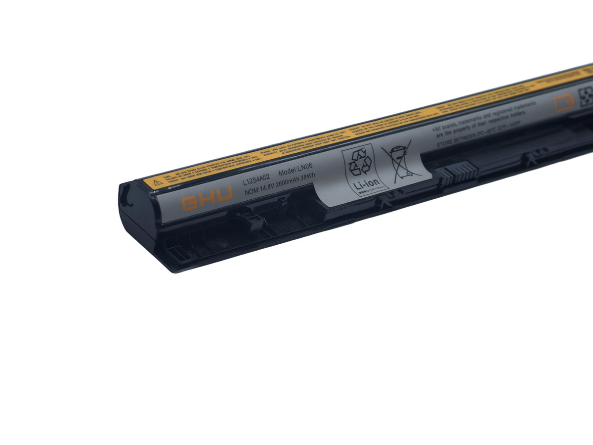 GHU battery L12L4E01 side profile showing slim form
