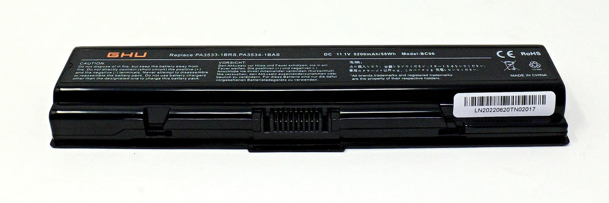 GHU PA3534U-1BRS long life design promises hundreds of charge cycles