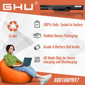 GHU VGP-BPS35 compatible models label helps verify fit.