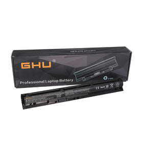 GHU VI04 48Wh battery powering HP Envy for extended work sessions.