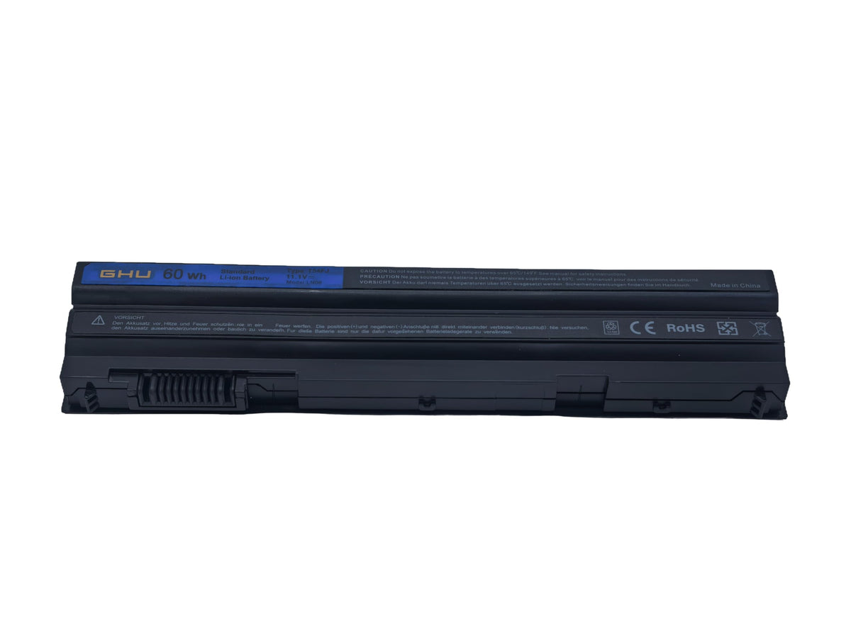 GHU battery connector close-up showing secure Dell contact alignment