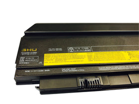 GHU battery installed in Lenovo X230 demonstrating seamless fit and reliable power