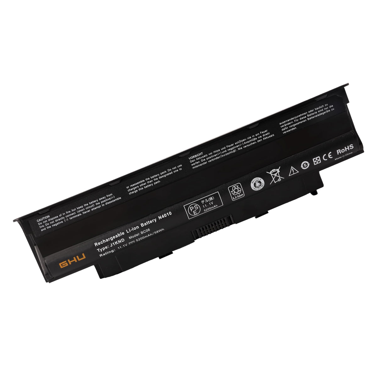 GHU J1KND battery for Dell Inspiron N4010 delivers reliable daily power