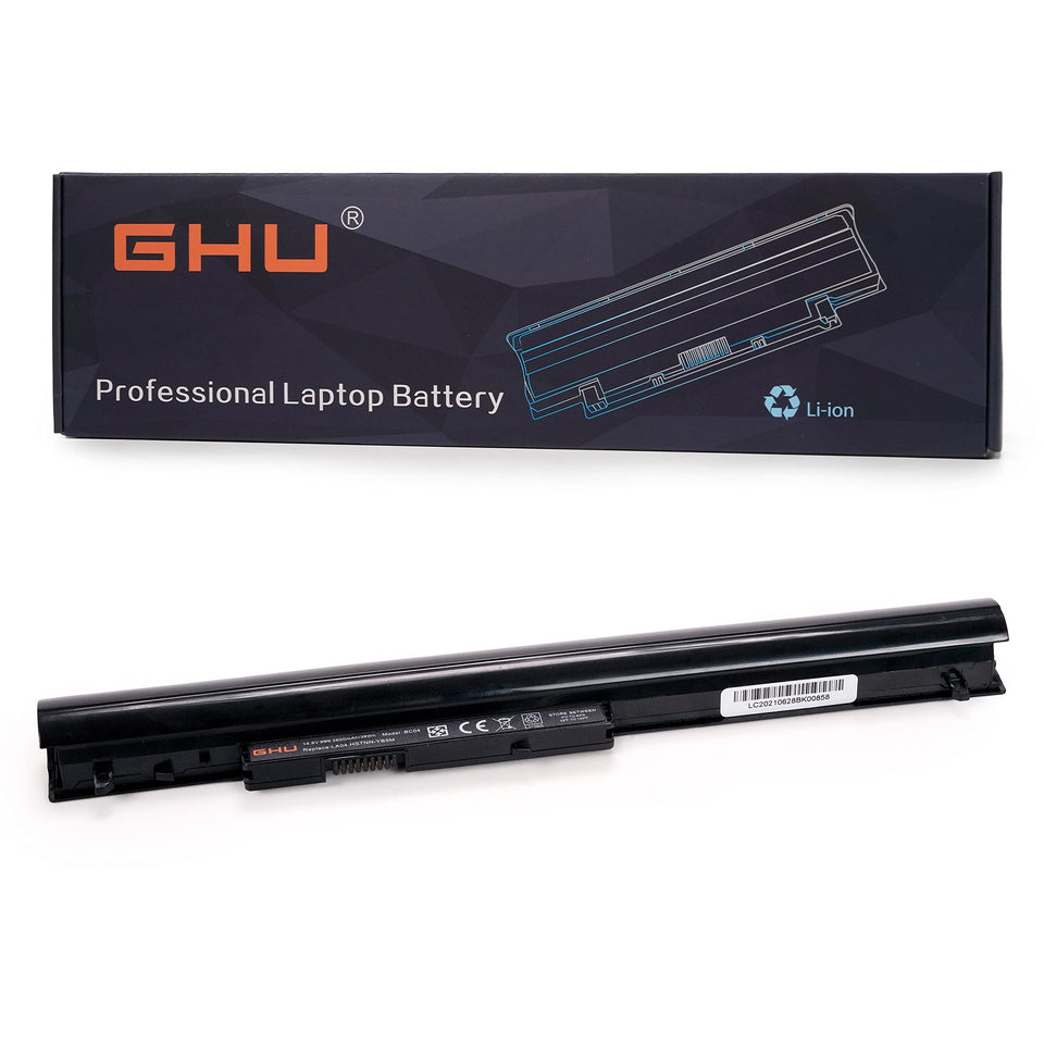 GHU LA04 battery compact design for HP Pavilion enhances portability and quick replacement