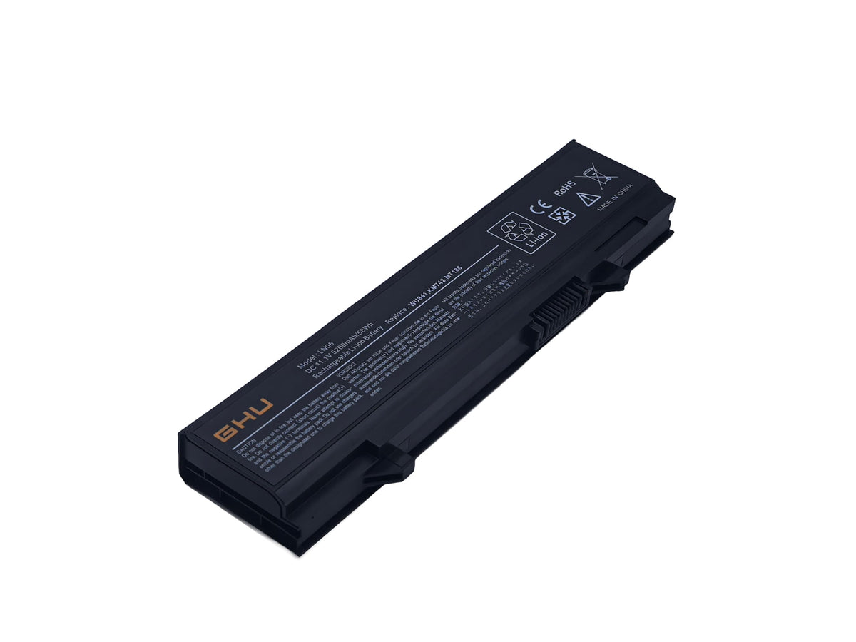 GHU 58Wh battery label displays safety certifications for reliable performance