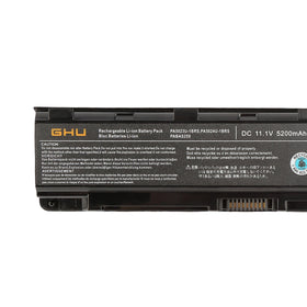 GHU PA5024U-1BRS battery installed in a Toshiba laptop for replacement