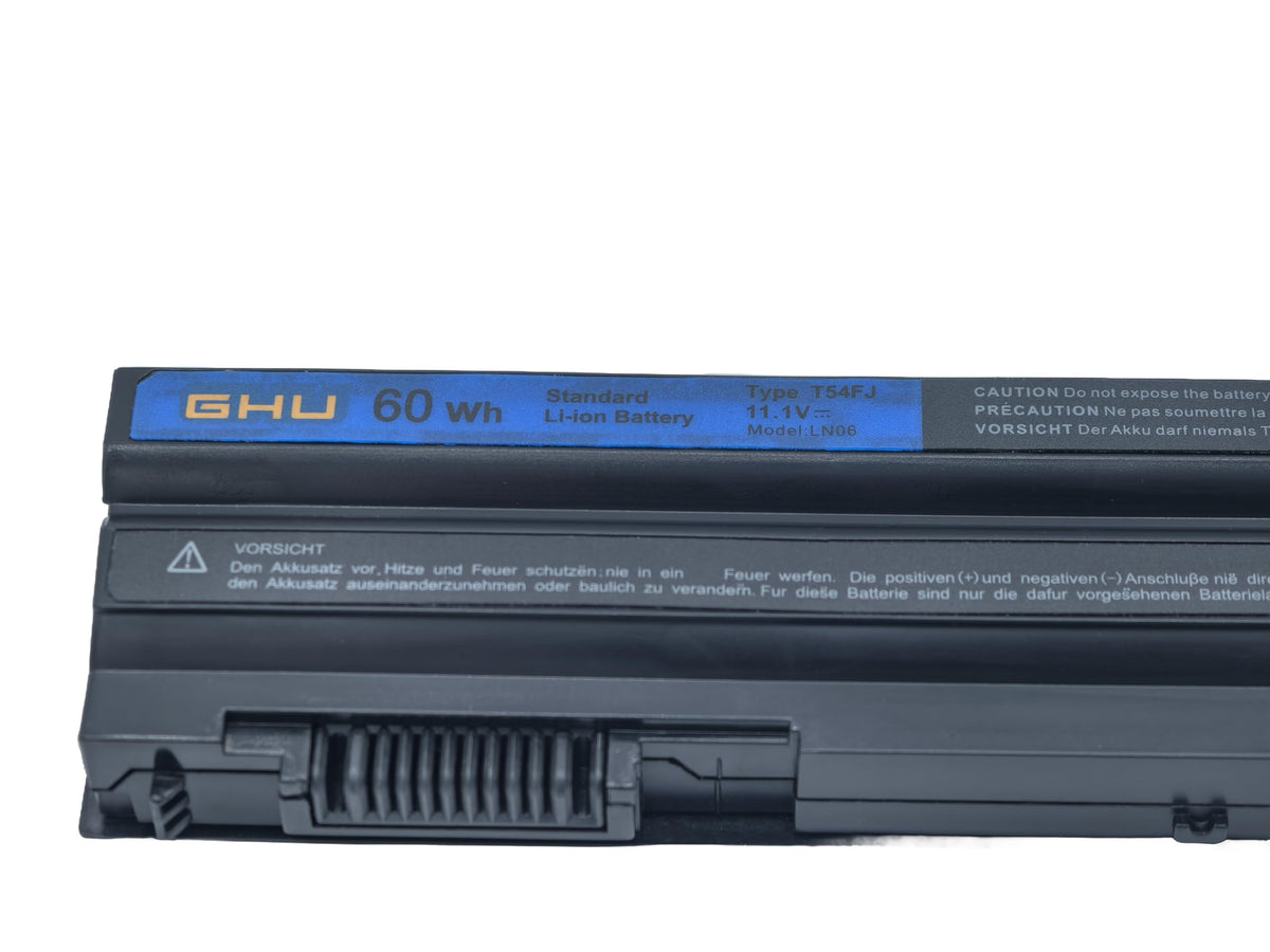 GHU battery side profile demonstrating latch alignment for easy install