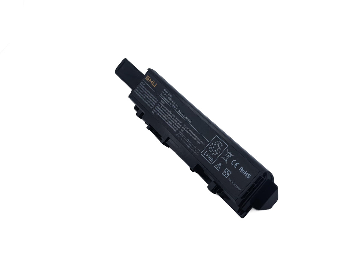 GHU battery beside a ruler showing dimensions for easy size confirmation