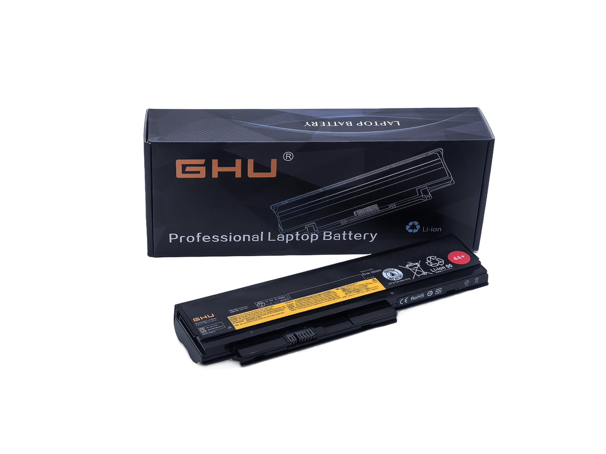 GHU battery front view showing fit and longer runtime benefits