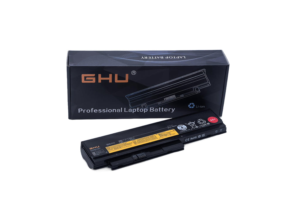 GHU battery front view showing fit and longer runtime benefits