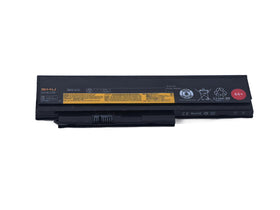 GHU battery label close-up showing model and safety information