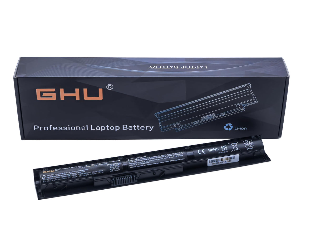 GHU VI04 battery front view for HP ProBook, compact power