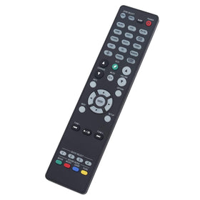 GHUST replacement remote for Denon; front view shows compact, ergonomic design for easy grip