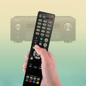 GHUST Denon replacement remote, travel-friendly compact form factor
