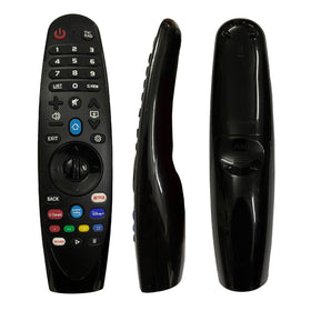 GHUST remote buttons close-up for precise LG TV control.