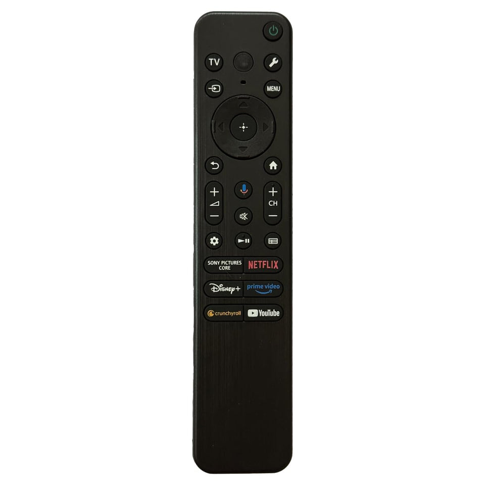 GHUST RMF-TX920U remote front view for easy plug-and-play replacement on Sony BRAVIA.