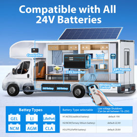Giandel 4000W inverter installed in an RV setup for reliable power