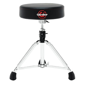 Gibraltar 9608 drum throne with round memory foam seat for lasting practice comfort.