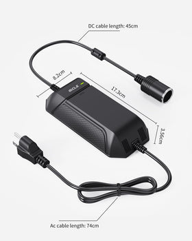 Gicle cord-length-138cm provides flexible placement for your devices.