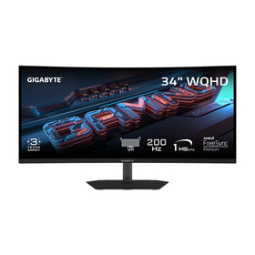Gigabyte G34WQC2 34-inch curved monitor offers immersive gaming visuals on a wide canvas